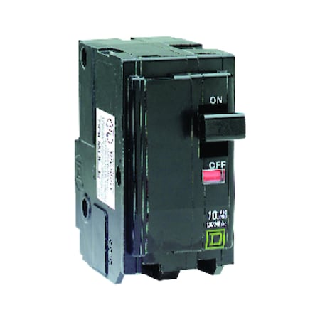 Square D Miniature Circuit Breaker, QO Series, 80A, 2 Pole, 120/240V AC, 10kA at 120/240V AC QO280CP